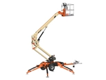 New Boom Lift,Side of new JLG,Side of New JLG Boom Lift,New Tow-Pro Boom Lift